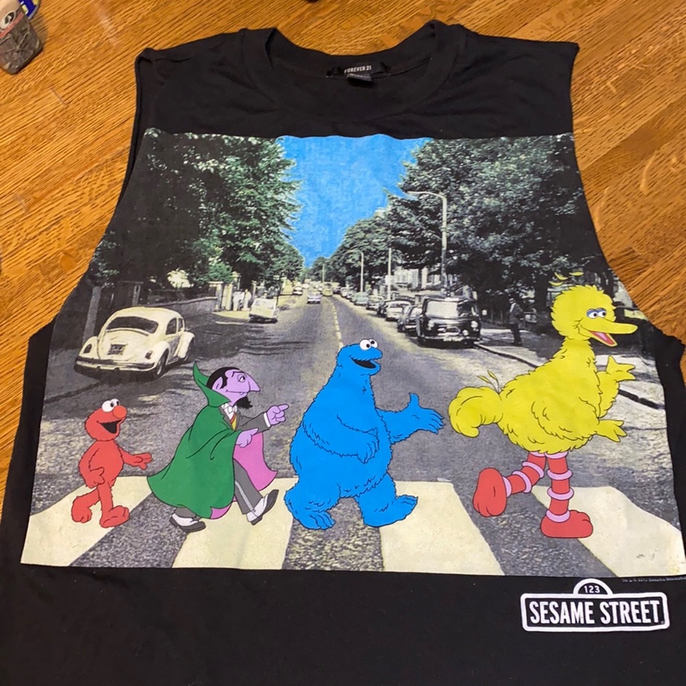 A Sesame Street tank